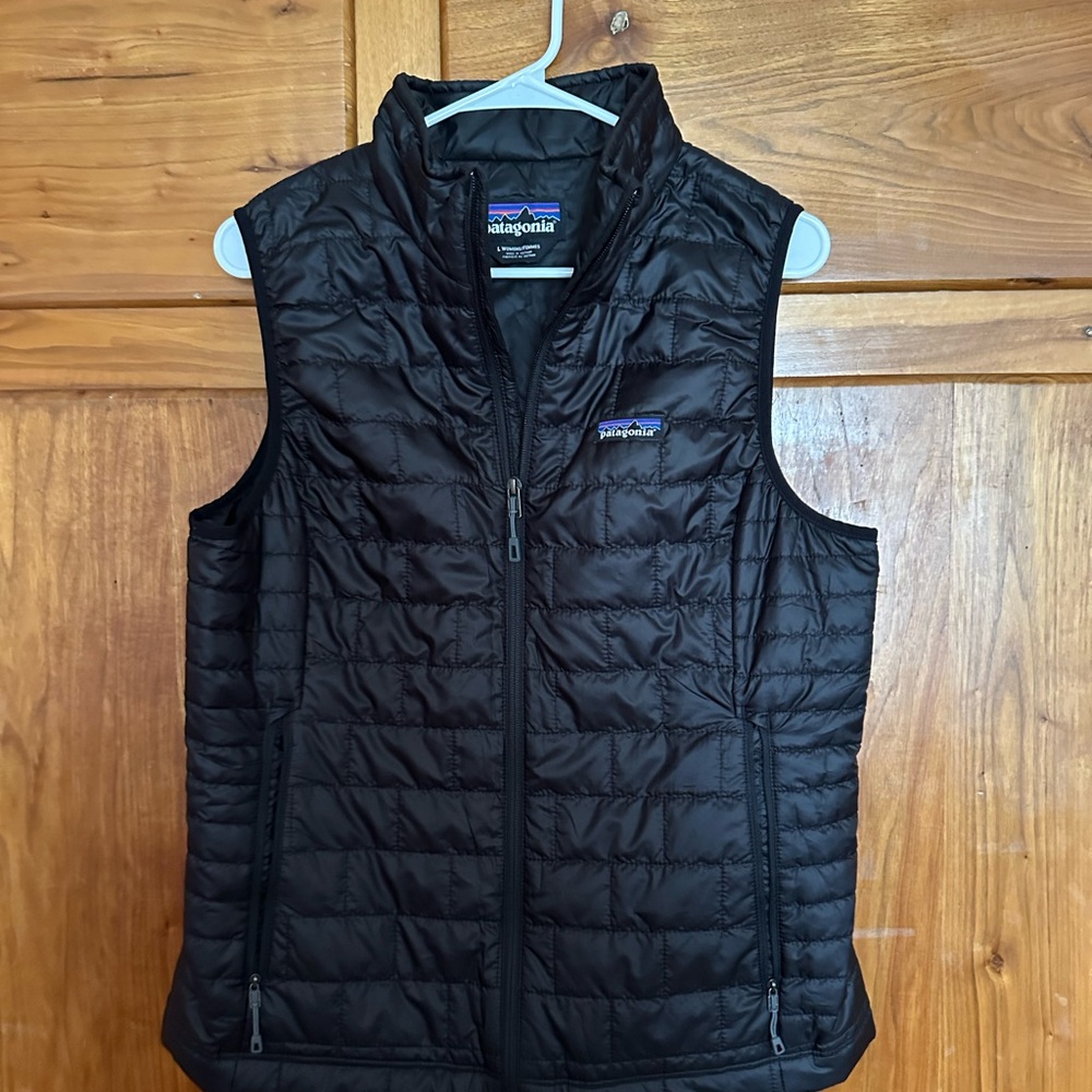 Patagonia Black Quilted Vest